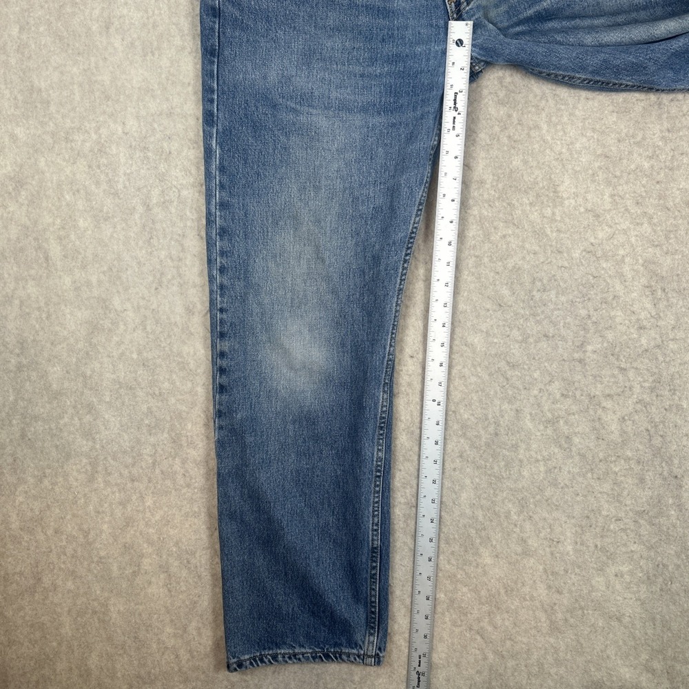 Vintage Levis 505 Jeans Mens 36x32 Blue Regular Fit Straight Leg Y2K Medium Wash - Picture 6 of 8
